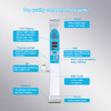 Instrumento ultrasónico de medición de altura, peso y presión arterial HW-900B