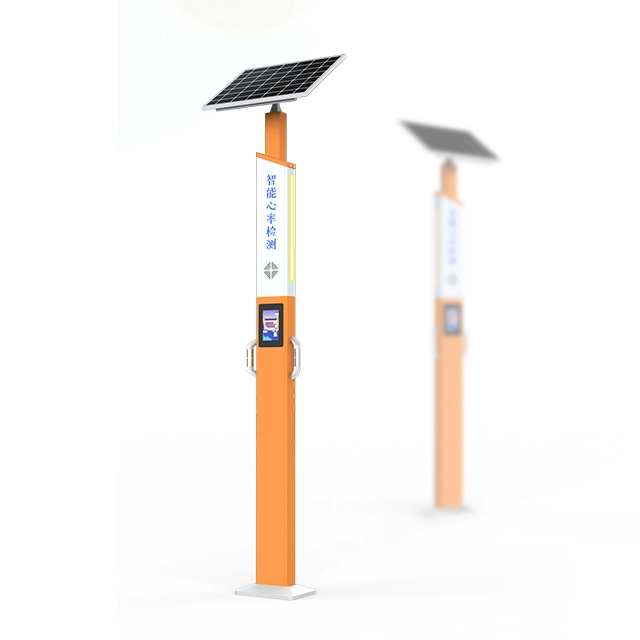 Columna de frecuencia cardíaca inteligente solar HW-B6